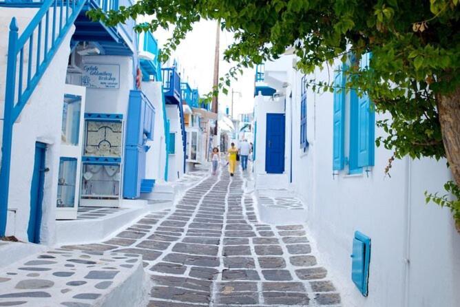 La Villa Rooms Mykonos Town Exteriér fotografie